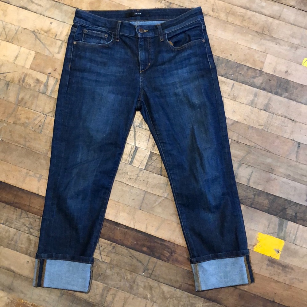 Joe’s Jeans Cuffed Cropped Skinny Jeans
